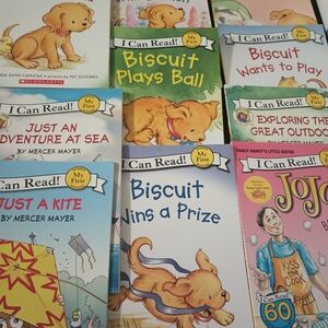 I Can Read Scholastic Kids Book Collection Set Of 10 Biscuit Series And More